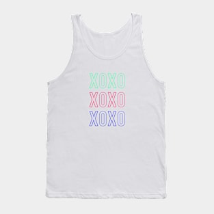 Triple XOXO Tank Top